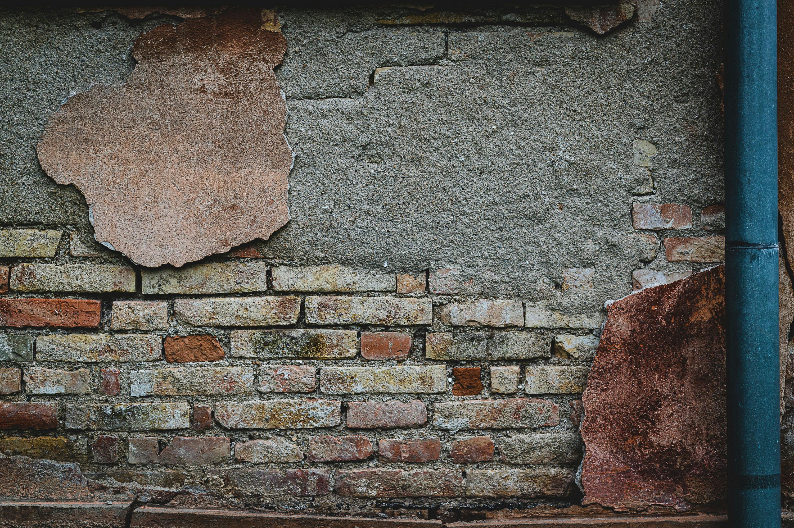 Worn Down Exterior Wall
